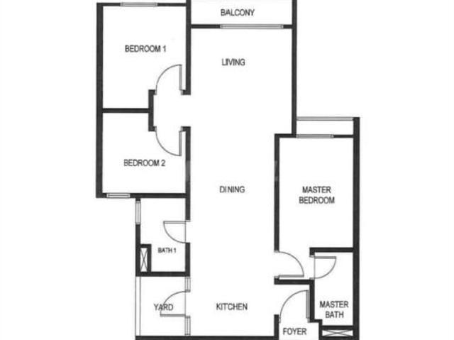 MInest Residence Sentul for rent