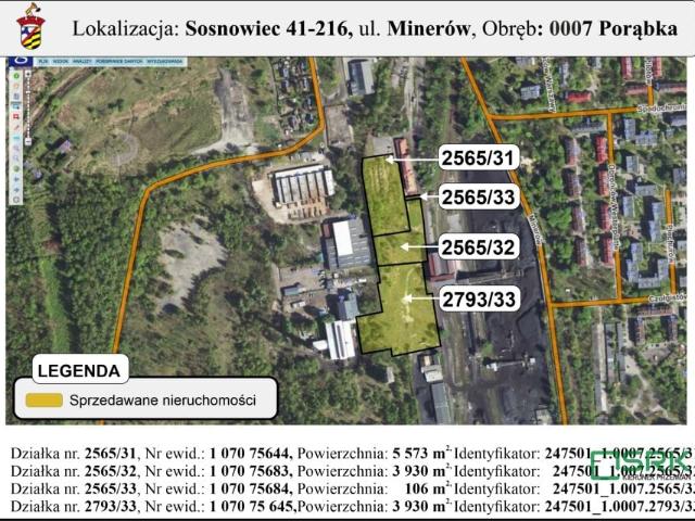 Minerów 13 593 m², Sosnowiec