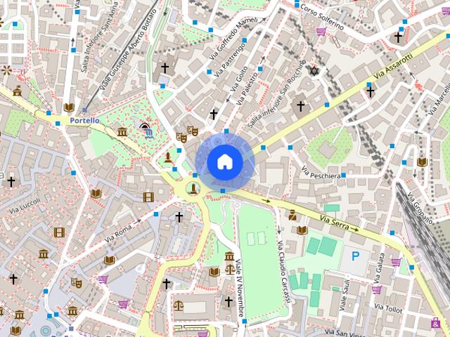 Mini bilocale arredato a 2 passi dal centro