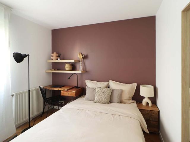 Minimalist 10 m² bedroom for rent in coliving in Saint Denis SDN46