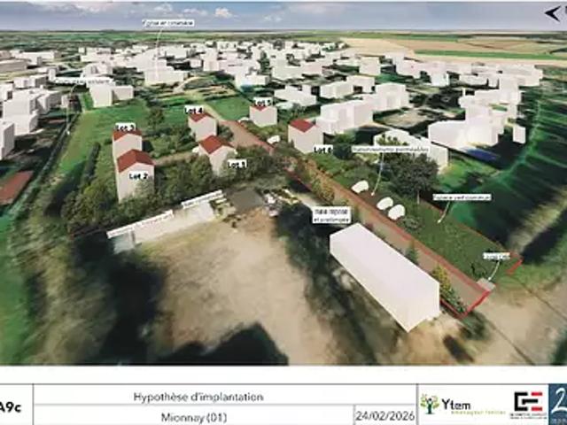 Mionnay 01390 Programme neuf terrain neuf à vendre