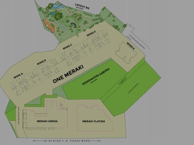 MICL Aaradhya One Park 3 Bedroom 1351 Sq. Ft. Apartment in Ghatkopar East Mumbai Listing ID: #10392