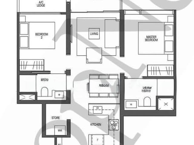 Midtown Modern D7, Apartment