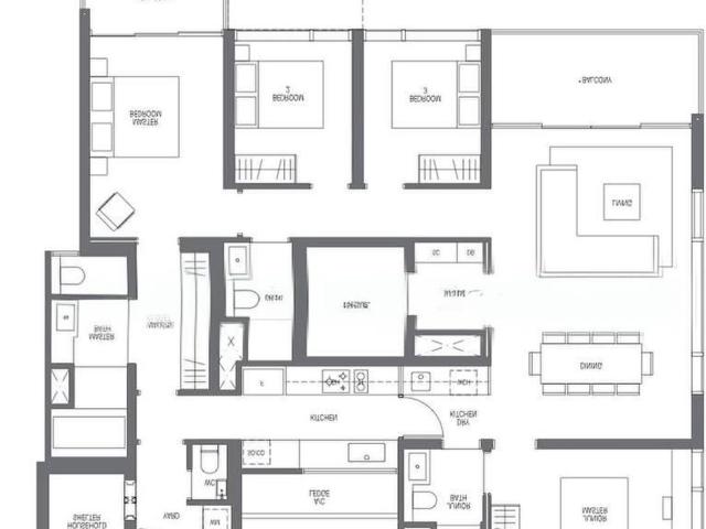 Midtown Modern D7, Apartment