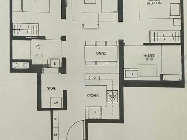 Midtown Modern D7, Apartment