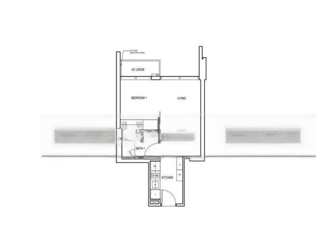 Midtown Bay D7, Apartment
