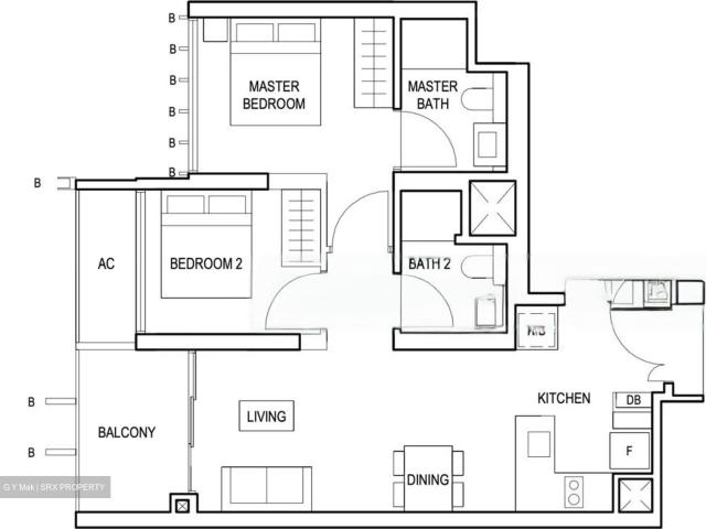 Midwood D23, Condominium