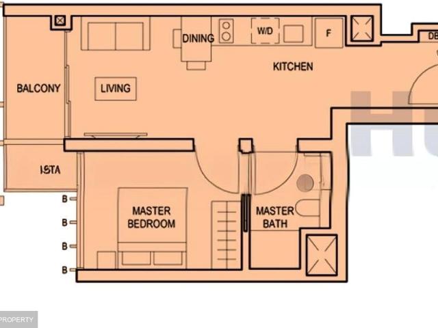 Midwood D23, Condominium