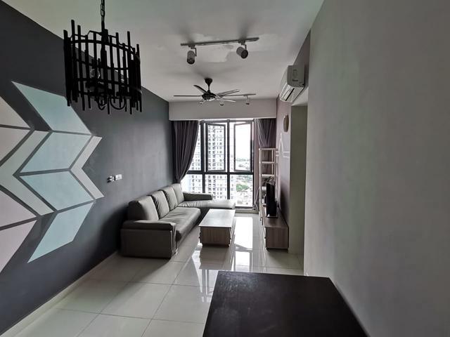 mid floor fully furnished 1 carpark Shamelin Star Residence Cheras