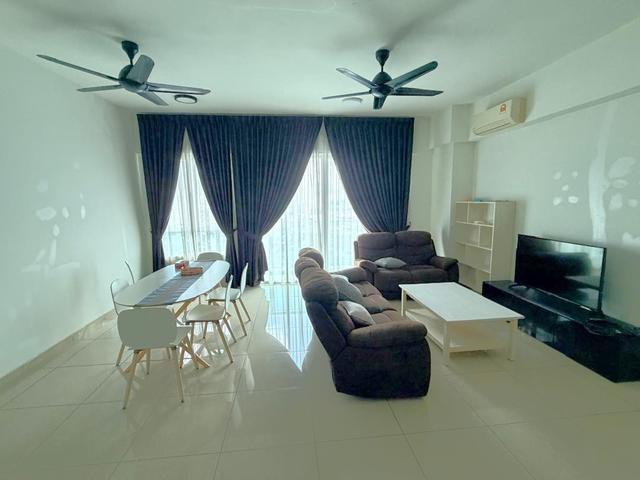 Mid floor hill city view fully furnished movein condition