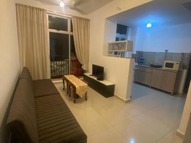 Midas 1 bed 1 bath Seri alam Lotus Fully furnished Full loan