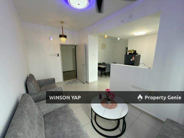 Midas Seri Alam Apartment Masai High Floor Fully Furnished Studio Unit