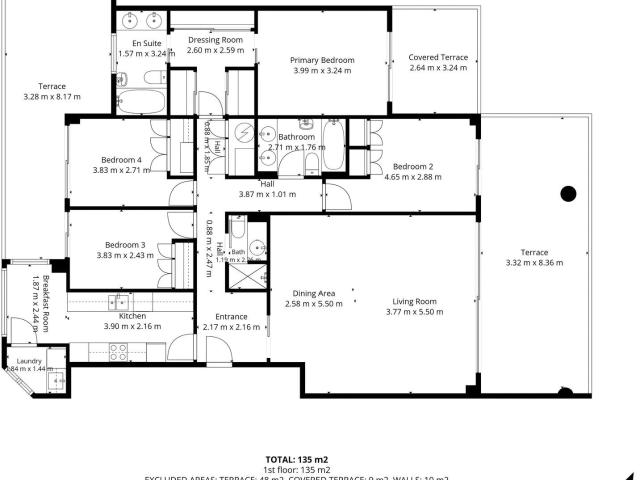 Middle Floor Apartment in New Golden Mile