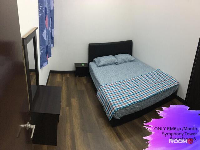 Middle Room at Symphony Tower, Balakong Batu 11 Cheras Balakong Near C180 The Mines