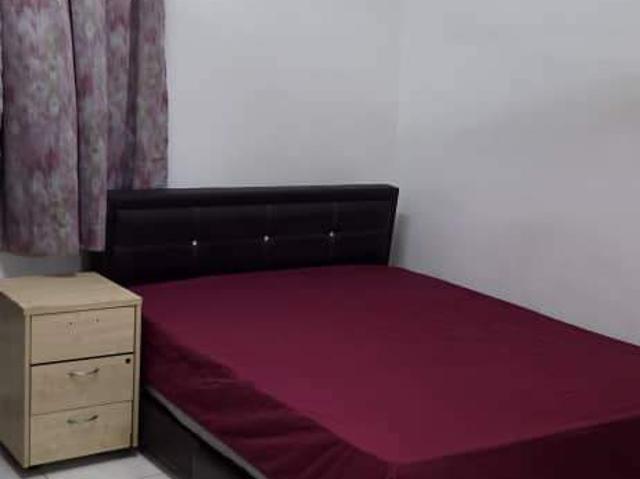 Middle Room Attached Bathroom Bukit Cheras Taman Connaught UCSI MRT Fully Furnished
