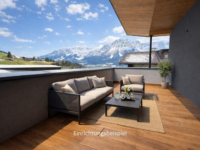 Miete: Wohnung mit Dachterrasse in Ellmau
