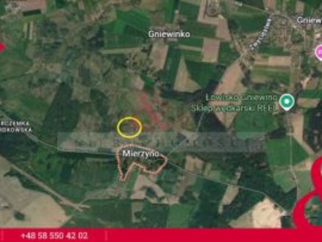 Mierzyno, Rukowo, 77000 m² Działka