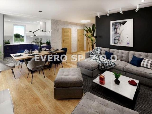 Mieszkania z ogródkami w Kiełczówku 67,82 m², Kiełczówek