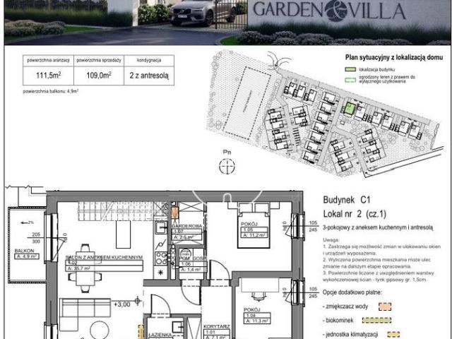 Mieszkanie na sprzedaż 3 pokoje bydgoski, 109 m2, 1 piętro