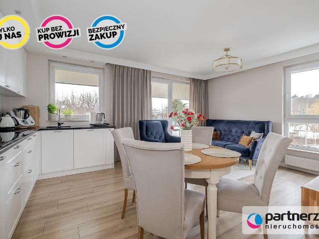 Mieszkanie na sprzedaż 3 pokoje Gdańsk Piecki Migowo, 63,50 m2, 1 piętro