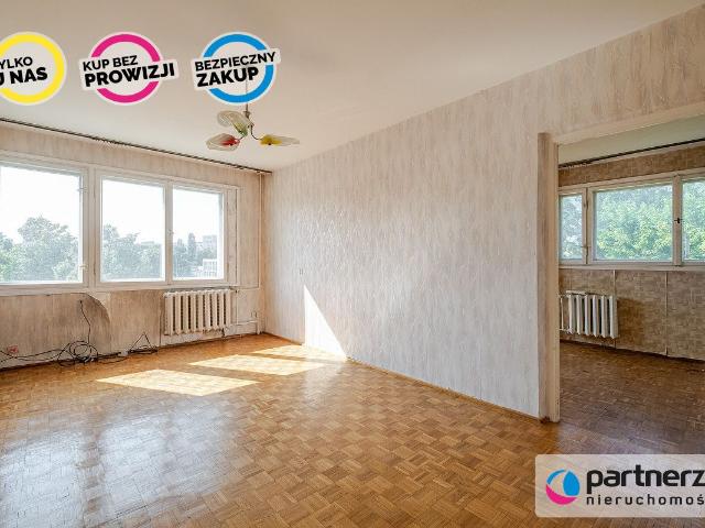 Mieszkanie na sprzedaż 3 pokoje Gdańsk Przymorze Wielkie, 62,12 m2, 2 piętro