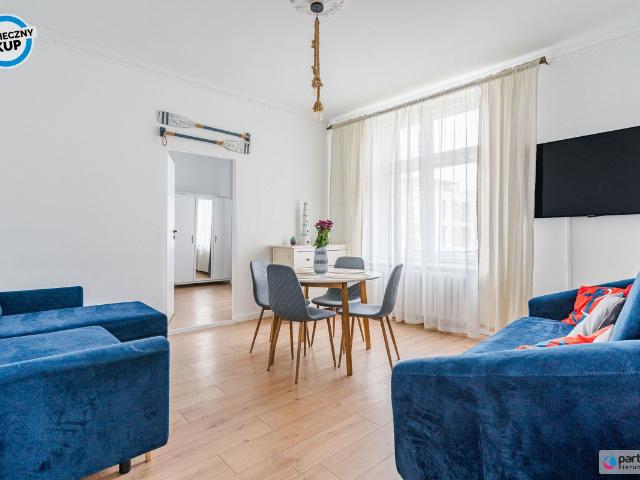 Mieszkanie na sprzedaż 3 pokoje Gdańsk Śródmieście, 53,90 m2, 4 piętro