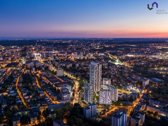Mieszkanie na sprzedaż 3 pokoje Katowice Zespół Dzielnic Śródmiejskich, 77,11 m2, 5 piętro