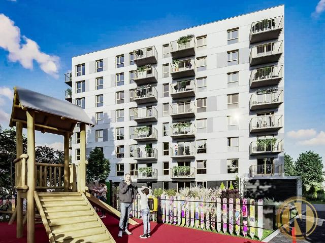 Mieszkanie na sprzedaż 3 pokoje Kraków Mistrzejowice, 63,57 m2, 1 piętro