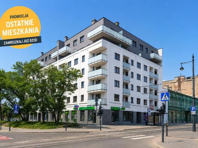 Mieszkanie na sprzedaż 3 pokoje Łódź Polesie, 55,68 m2, 1 piętro