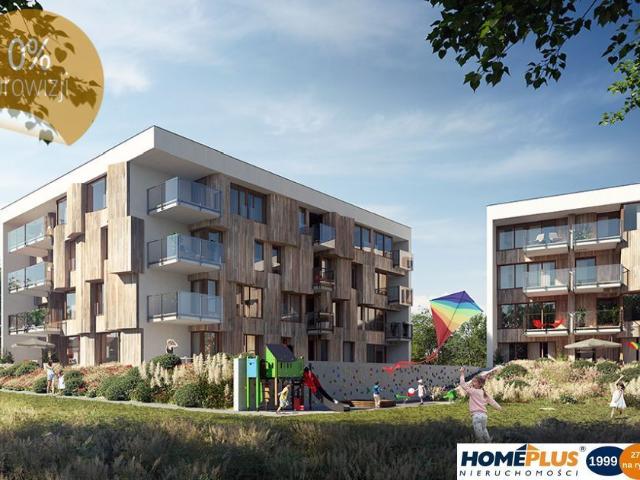 Mieszkanie na sprzedaż 3 pokoje Lublin Sławin, 65,85 m2, 1 piętro