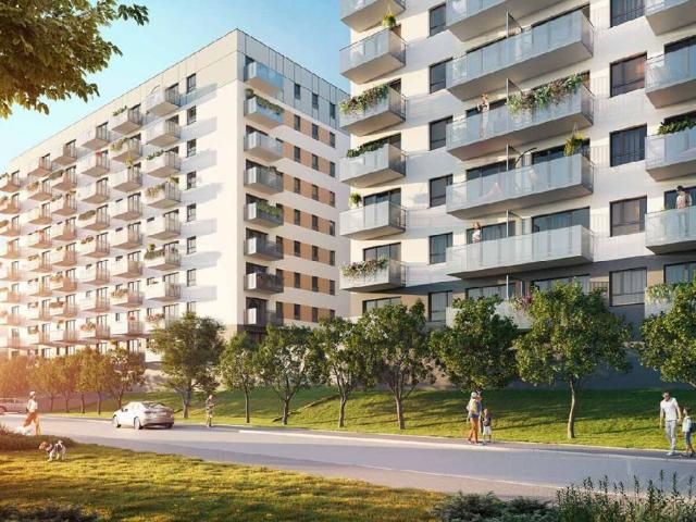 Mieszkanie na sprzedaż 3 pokoje Poznań Nowe Miasto, 57,04 m2, 3 piętro