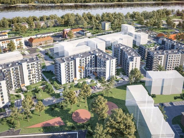Mieszkanie na sprzedaż 3 pokoje Toruń, 68,54 m2, parter