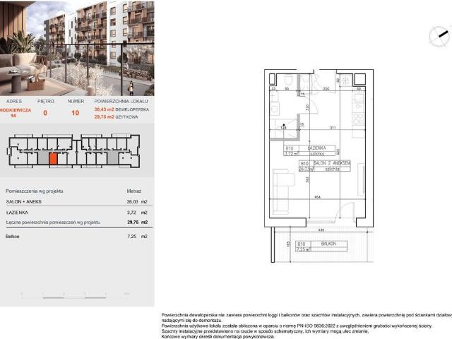Mieszkanie na sprzedaż 1 pokój Bydgoszcz Bocianowo Śródmieście Stare Miasto, 29,75 m2, 1 piętro
