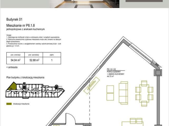 Mieszkanie na sprzedaż 1 pokój Bydgoszcz Bocianowo Śródmieście Stare Miasto, 52,46 m2, 1 piętro