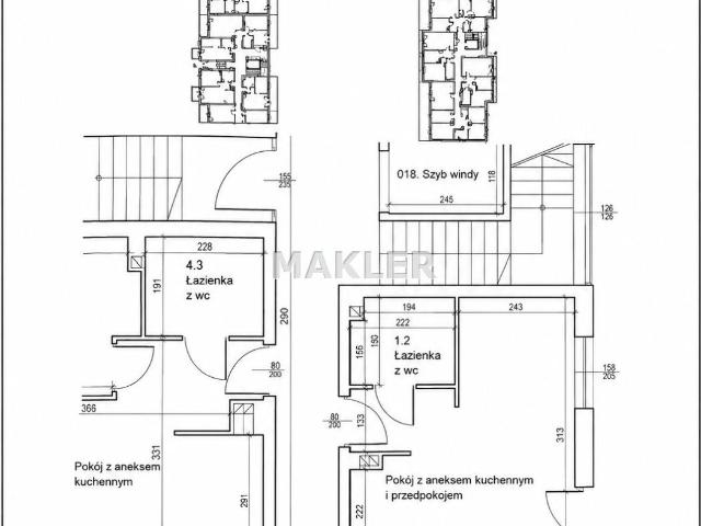 Mieszkanie na sprzedaż 1 pokój Bydgoszcz Nowy Fordon, 29,07 m2, parter