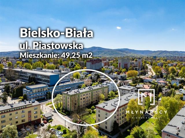 Mieszkanie na sprzedaż 2 pokoje Bielsko Biała, 49,25 m2, 2 piętro