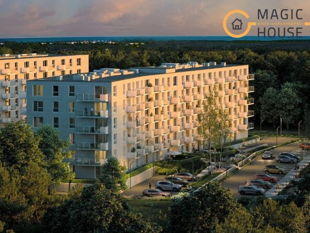 Mieszkanie na sprzedaż 2 pokoje Gdynia Wielki Kack, 35,73 m2, parter