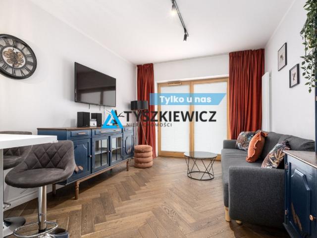 Mieszkanie na sprzedaż 2 pokoje Gdańsk Śródmieście, 35,70 m2, parter