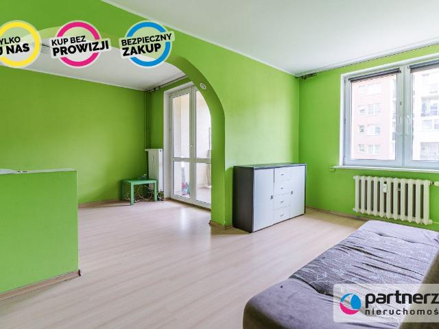 Mieszkanie na sprzedaż 2 pokoje Gdańsk Śródmieście, 48,86 m2, 1 piętro