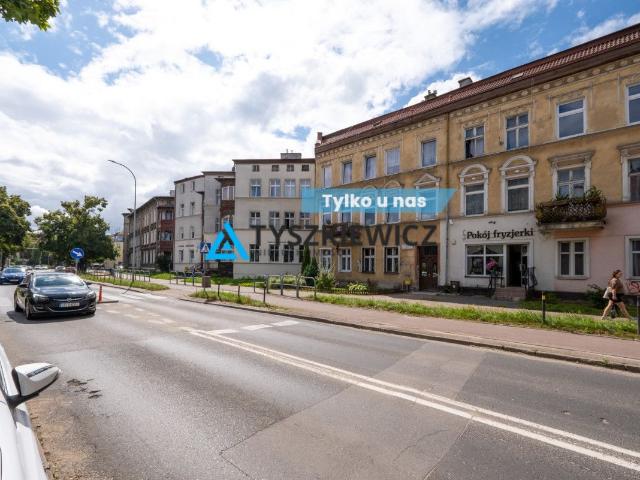 Mieszkanie na sprzedaż 2 pokoje Gdańsk Wrzeszcz, 46,87 m2, parter