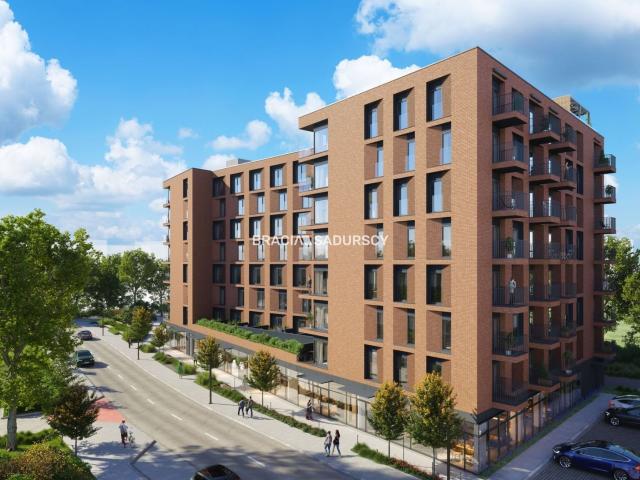 Mieszkanie na sprzedaż 2 pokoje Kraków Grzegórzki, 36,19 m2, 1 piętro