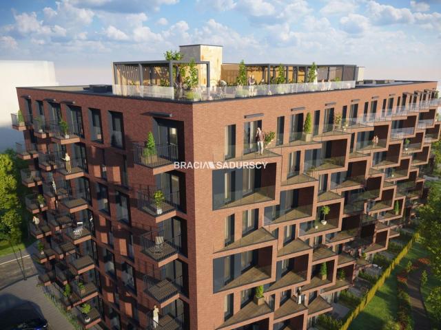 Mieszkanie na sprzedaż 2 pokoje Kraków Grzegórzki, 36,51 m2, 3 piętro