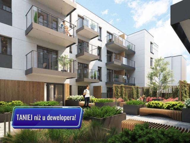 Mieszkanie na sprzedaż 2 pokoje Łódź Polesie, 37,64 m2, parter
