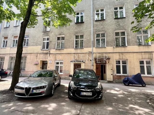 Mieszkanie na sprzedaż 2 pokoje Łódź Śródmieście, 48,90 m2, parter
