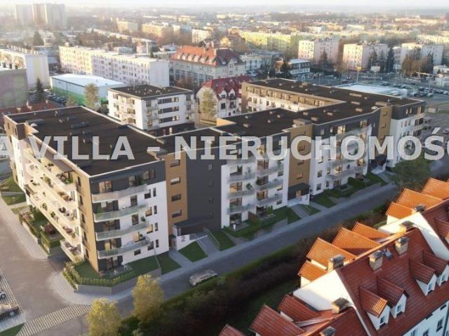 Mieszkanie na sprzedaż 2 pokoje Leszno, 48,52 m2, parter