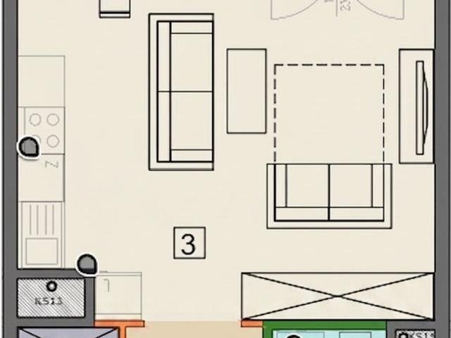 Mieszkanie na sprzedaż 2 pokoje Lublin Za Cukrownią, 36,44 m2, 1 piętro