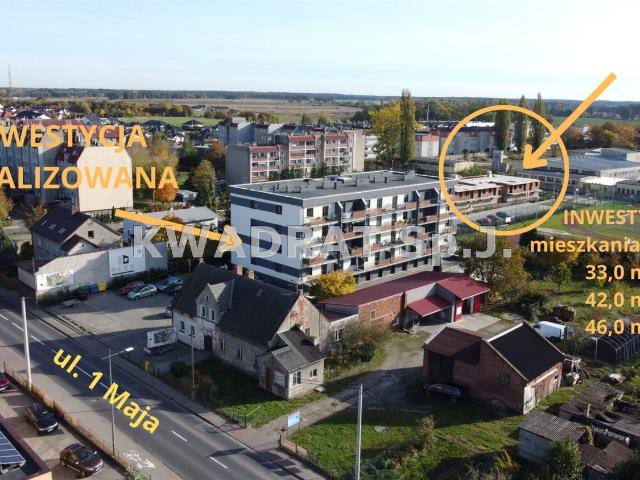 Mieszkanie na sprzedaż 2 pokoje Namysłów, 32,86 m2, 2 piętro