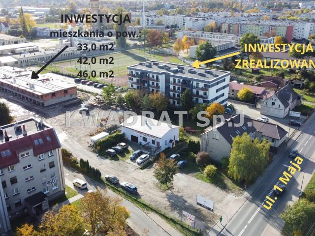 Mieszkanie na sprzedaż 2 pokoje Namysłów, 41,57 m2, 1 piętro
