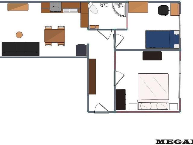 Mieszkanie na sprzedaż 2 pokoje Radomsko, 47 m2, 2 piętro