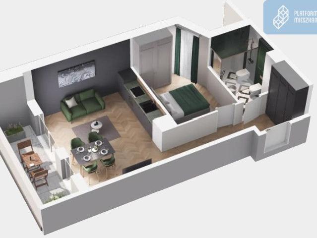 Mieszkanie na sprzedaż 2 pokoje Warszawa Białołęka, 41,90 m2, 3 piętro